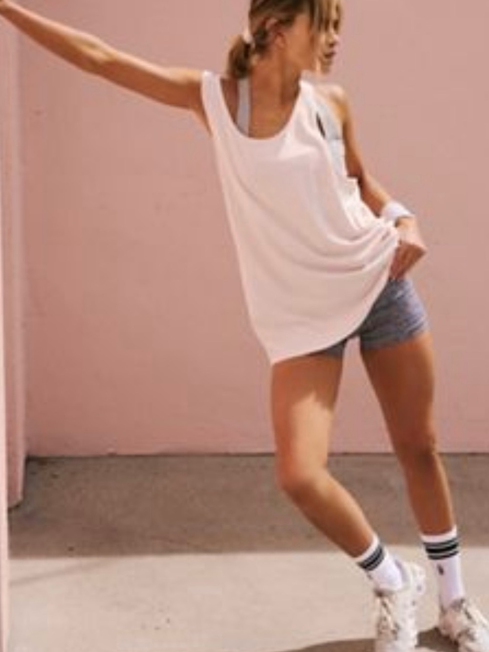 FP Movement Rundown Tank, White, Small